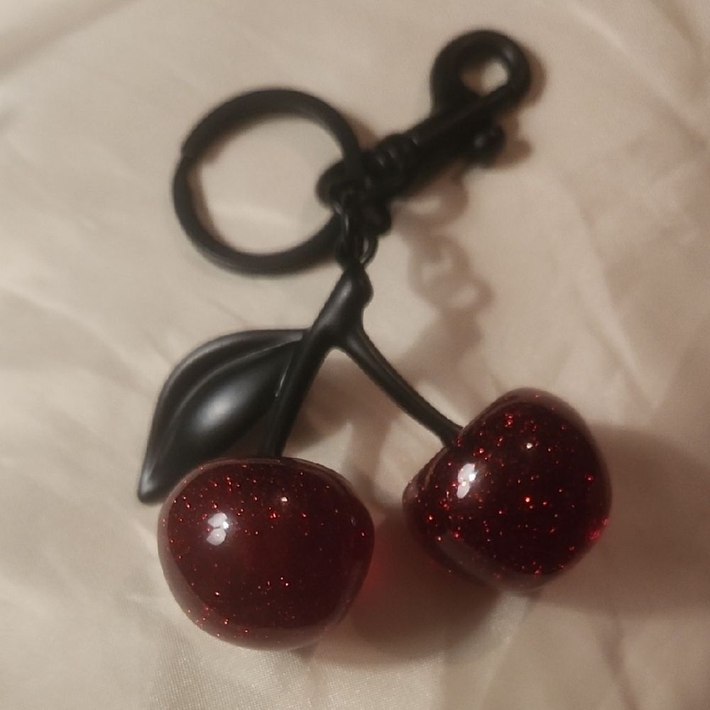 Cherry Key Holder with Black Accents